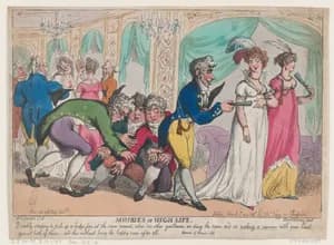 Miseries of High Life by Thomas Tegg|Thomas Rowlandson|George Murgatroyd Woodward