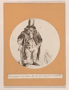 Mister Vulture by J. J. Grandville