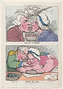 Mock Turtle; Puff Paste by Thomas Rowlandson|Thomas Tegg