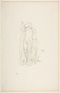 Model Draping by James McNeill Whistler