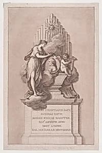 Monument to Johann Christian Bach by Francesco Bartolozzi|Agostino Carlini|Agostino Carlini|Johann Christian Bach