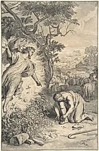 Moses and the Burning Bush by Gerard Hoet