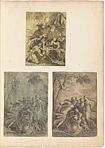 Moses Rescued from the Nile by Andrea Schiavone (Andrea Meldola)