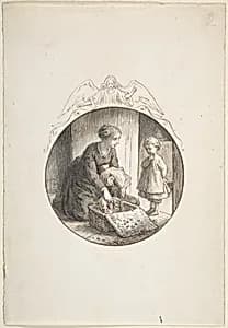 Mother and Child by Lorenz Frølich