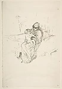 Mother and Child, No. 1 by James McNeill Whistler