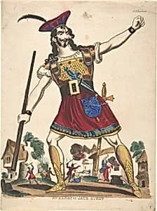 Mr. Henry as Jack Straw by Anonymous, British, 19th century|John Fairburn