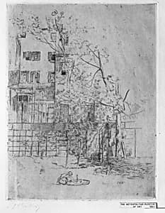 My Backyard No.1 by Julian Alden Weir