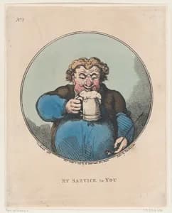My Service To You by Rudolph Ackermann, London|Thomas Rowlandson|George Murgatroyd Woodward
