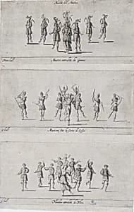 Nations of America ballets by Anonymous, Italian, 17th century