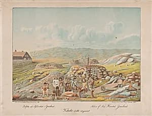 Natives of New Herrnhut, Greenland by Dr. Hinrich Johannes Rink|Lars Møller