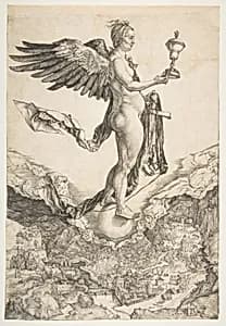 Nemesis (The Great Fortune) by Albrecht Dürer