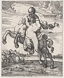 Nessos abducting Deianira by Willem Panneels|Peter Paul Rubens