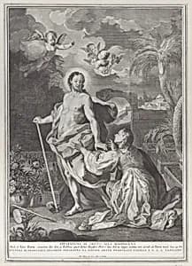 Noli me tangere by Francesco Solimena|Pietro Monaco
