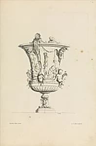 Nouveau Livre de Vases by Jean Bernard Toro|Charles Nicolas Cochin I