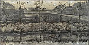 Nursery on Schenkweg by Vincent van Gogh