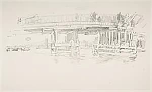 Old Battersea Bridge by James McNeill Whistler