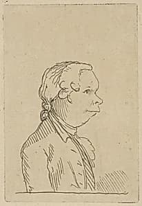 Oliver Goldsmith by Henry William Bunbury|Oliver Goldsmith