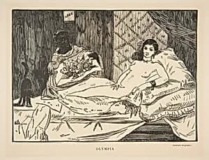 Olympia by Edouard Manet|Moller