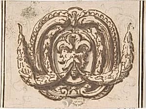 Ornament for Cartouche by Anonymous, Italian, 16th century