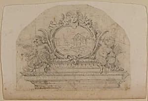 Ornamental Design by Anonymous, French, 18th century