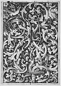 Ornamental Fillet with Thistle Motifs by Daniel Hopfer