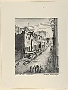 Pacific Cable Car, San Francisco by Marguerite Redman Dorgeloh|WPA