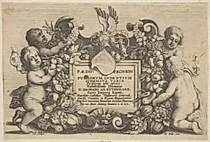 Paedopaegnion by Wenceslaus Hollar|Pieter van Avont|Pieter van Avont