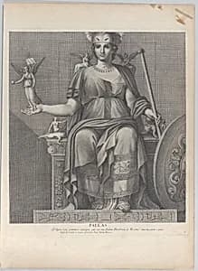 Pallas by Giovanni Girolamo Frezza