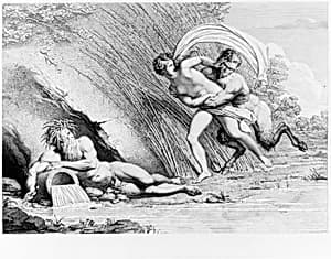 Pan and Syrinx by Giuseppe Longhi
