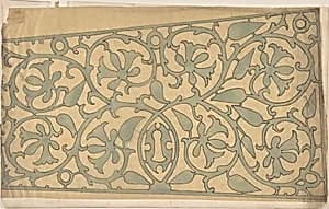Panel of Ornament, possibly Metalwork by Anonymous, British, 19th century