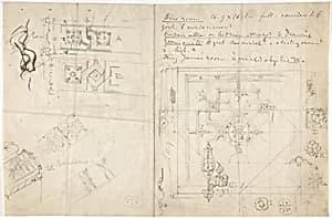 Paneled Ceiling Design by Anonymous, British, 19th century