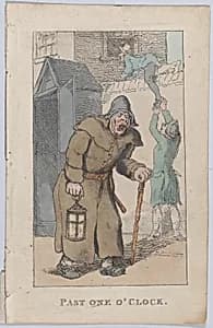 Past One O'Clock by William Parsons|Thomas Rowlandson|John Bannister