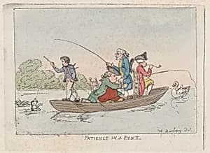 Patience in a Punt by Henry William Bunbury|Thomas Rowlandson
