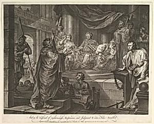 Paul Before Felix by William Hogarth