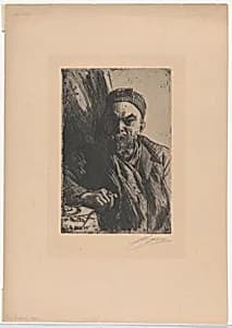 Paul Verlaine II by Anders Zorn|Paul Verlaine