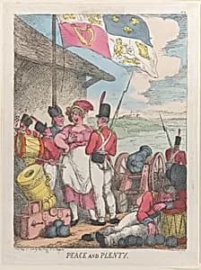Peace and Plenty by Thomas Tegg|Thomas Rowlandson