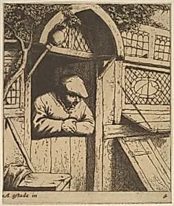 Peasant by Adriaen van Ostade