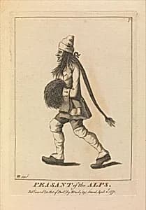 Peasant of the Alps by Matthew Darly|Mary Darly|Henry William Bunbury