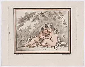 Pendant by François Boucher|Gilles Demarteau