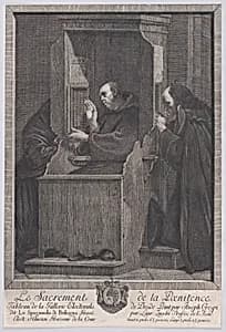 Penitence, from "The Seven Sacrements" by Giuseppe Maria Crespi|Lorenzo Zucchi