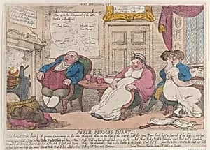 Peter Plumb's Diary by Thomas Rowlandson|Thomas Tegg