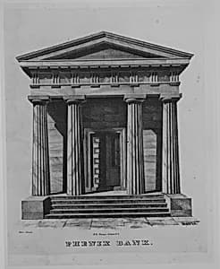 Phenix Bank, New York by Alexander Jackson Davis|Martin Euclid Thompson|Anthony Imbert