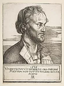 Philip Melanchthon by Albrecht Dürer