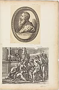 Pietro Aretino by Giovanni Jacopo Caraglio|Titian (Tiziano Vecellio)