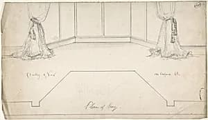 Plan for Window Bay by Charles Hindley and Sons