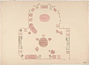Plan of a Room by Anonymous, British, 19th century