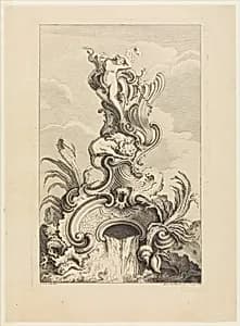 Plate from Book of Vases by Jacques de La Joue the Younger|Chez Huquier