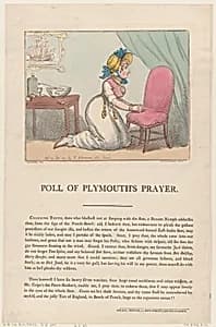 Poll of Plymouth's Prayer by Thomas Rowlandson|Edward Spragg|George Murgatroyd Woodward