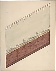 Pompeiian Design for Paneling by Jules-Edmond-Charles Lachaise|Eugène-Pierre Gourdet