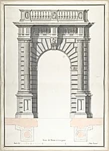 Portone del Palazzo di Carbogniani by Pietro Paolo Coccetti (Cocchetti)